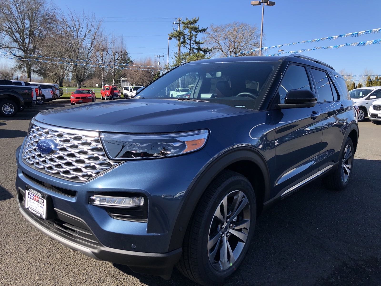 New 2020 Ford Explorer PLATINUM 4WD Sport Utility in Hillsboro 208394