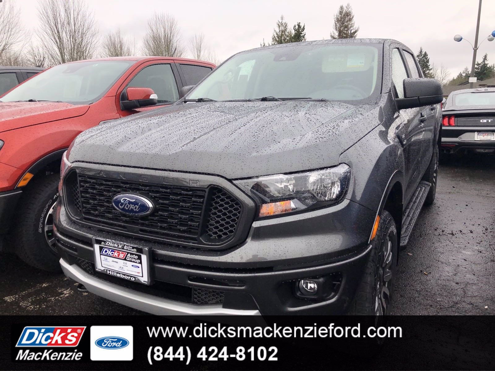 New 2020 Ford Ranger XLT 4WD SUPERCREW 5' BOX Crew Cab Pickup in