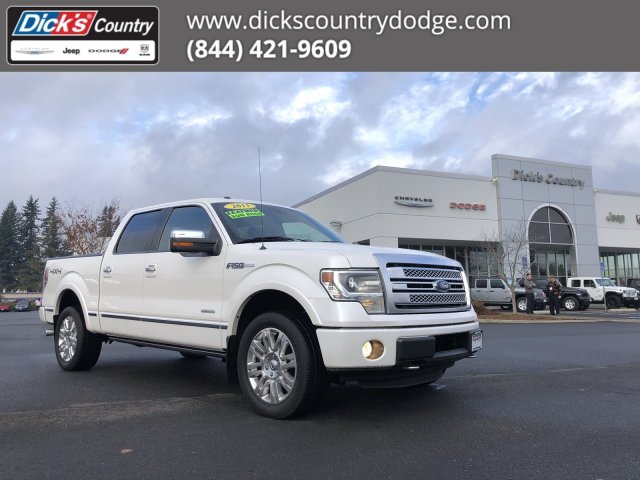 Pre Owned 2013 Ford F 150 Platinum With Navigation 4wd