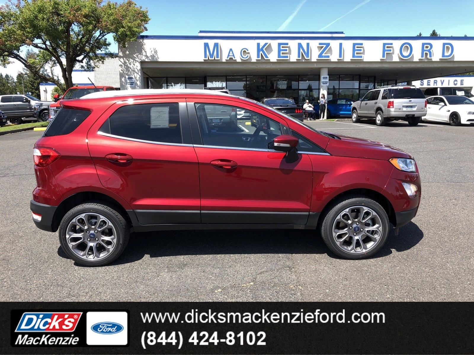 New 2019 Ford Ecosport Titanium 4wd Sport Utility In Hillsboro 296345 Dick S Mackenzie Ford